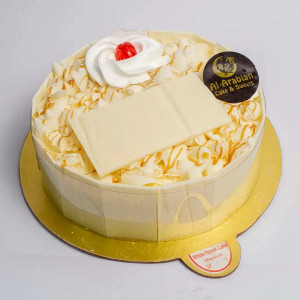 White Forest Cake